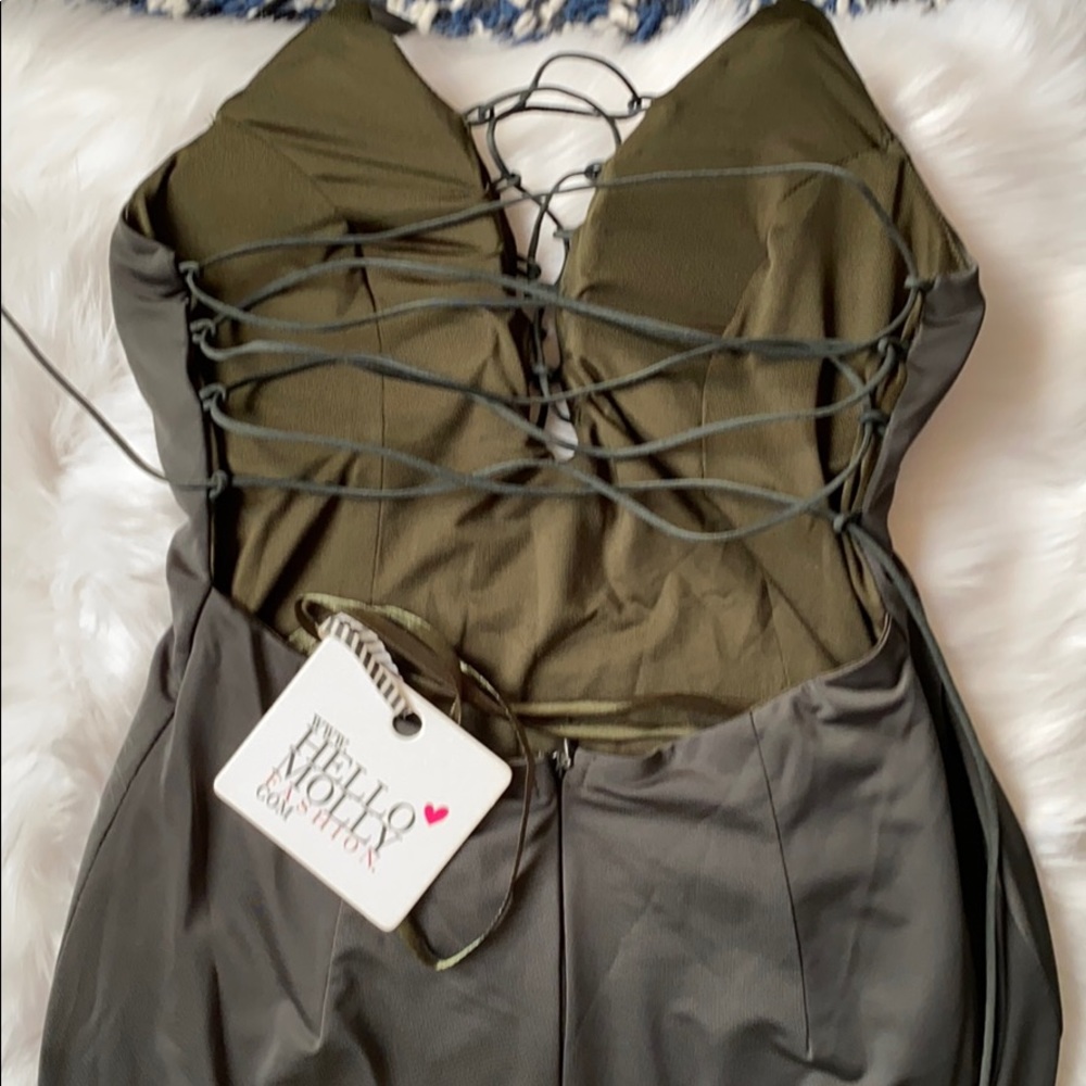 Mini Halter Backless Dress NWT - Picture 2 of 5
